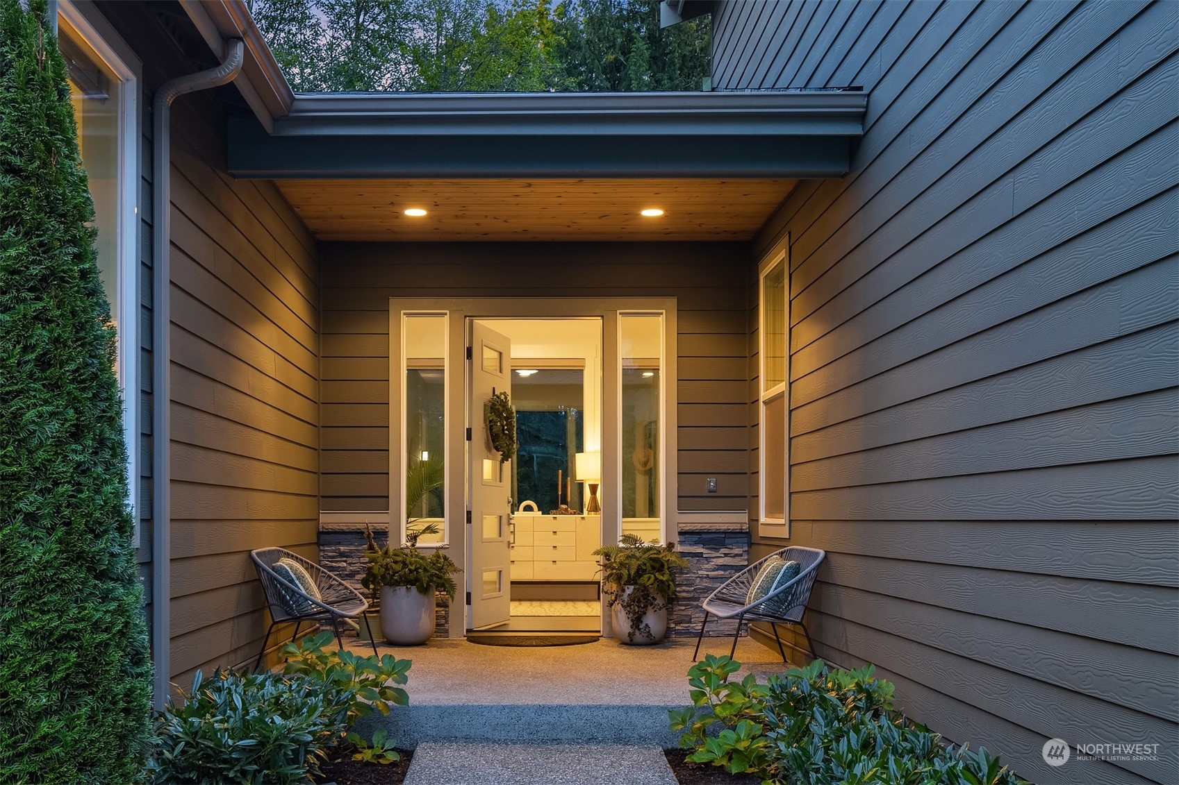 36234 Southeast Fish Hatchery Road Fall City, WA 98024 - Photo 4 of 40 a view of an outdoor sitting area with chairs