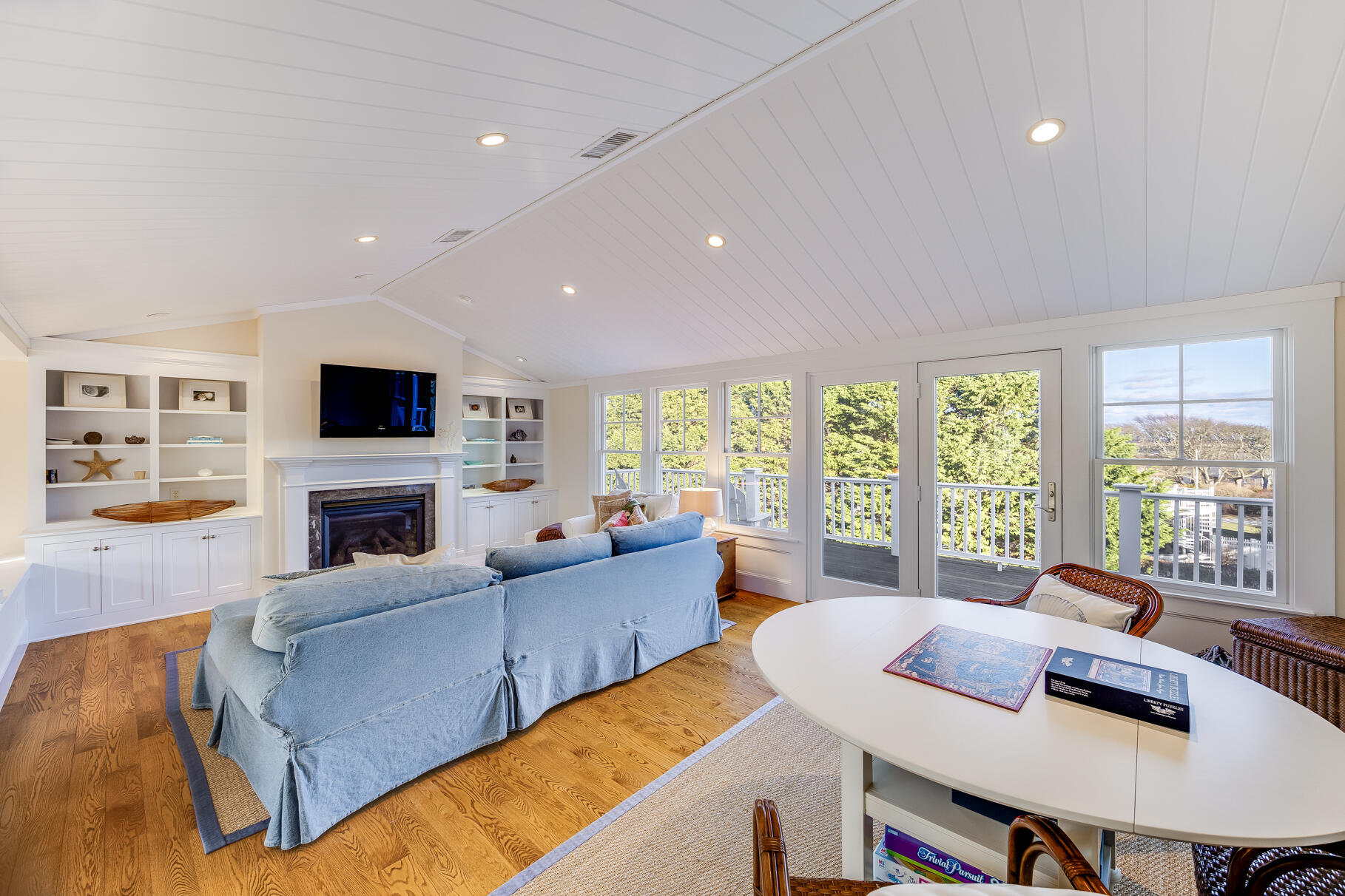 335 Stage Island Road Chatham, MA 02633 - Photo 46 of 71 Family Room with Gas Fireplace