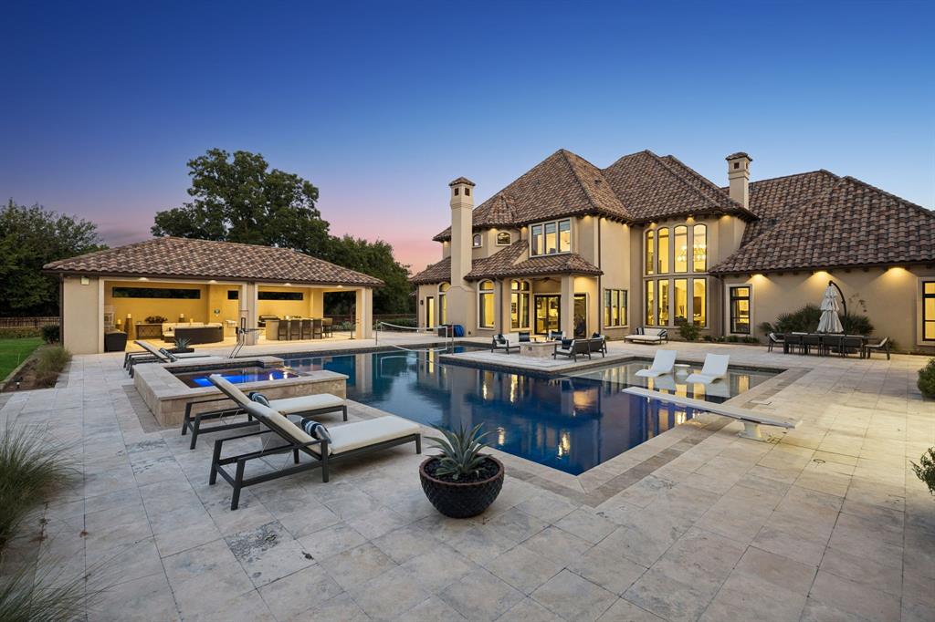 1609 Cheek-Sparger Road Colleyville, TX 76034 - Photo 32 of 40 Stunning Pool and Outdoor Cabana Area
