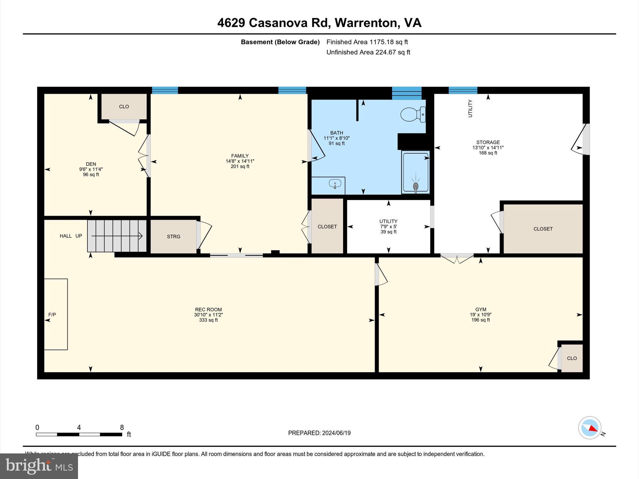 4629 Casanova Road Midland, VA 22728 - Photo 47 of 62 Basement