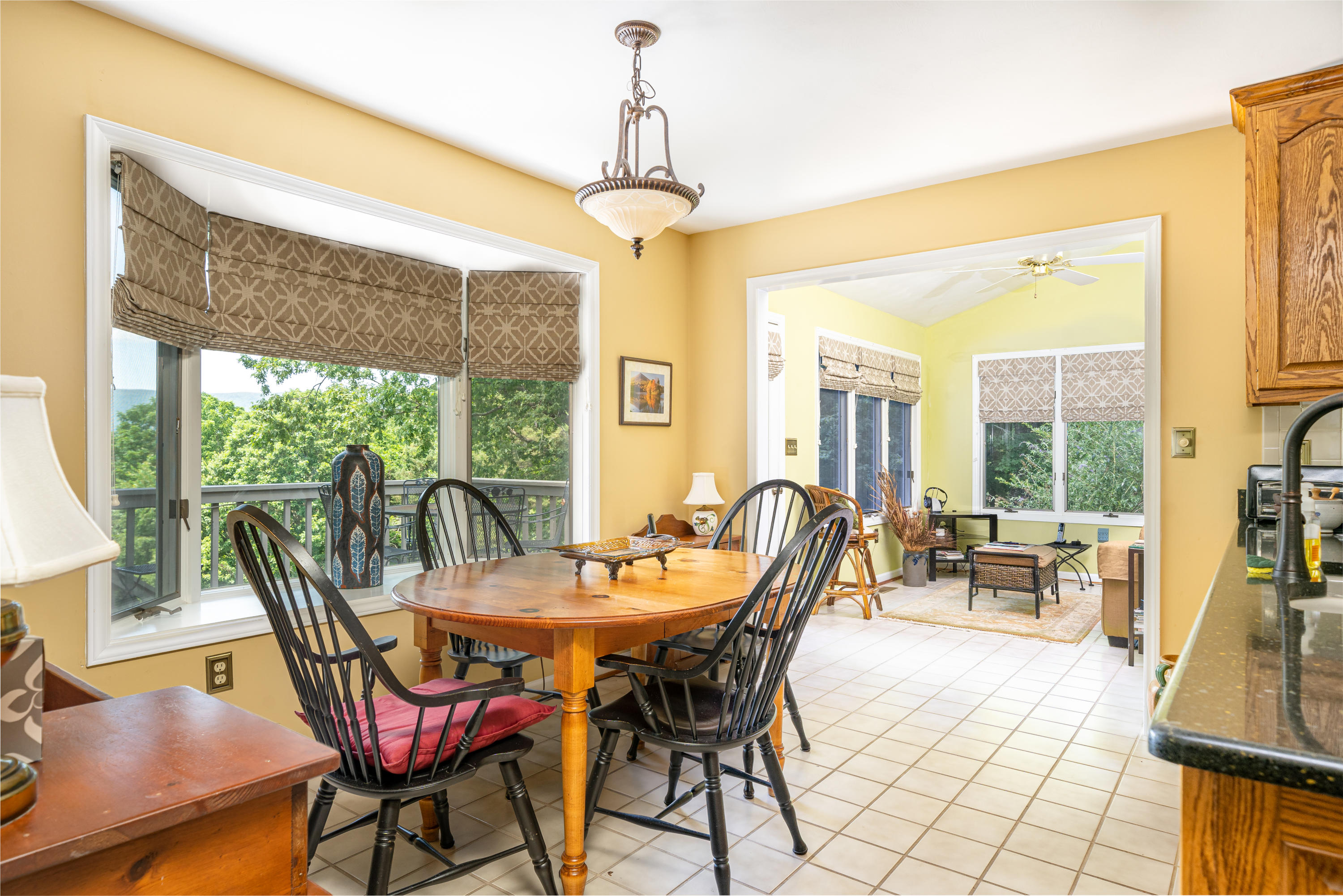 729 Ridge Trail Fincastle, VA 24090 - Photo 11 of 39 Breakfast Area to Sunroom