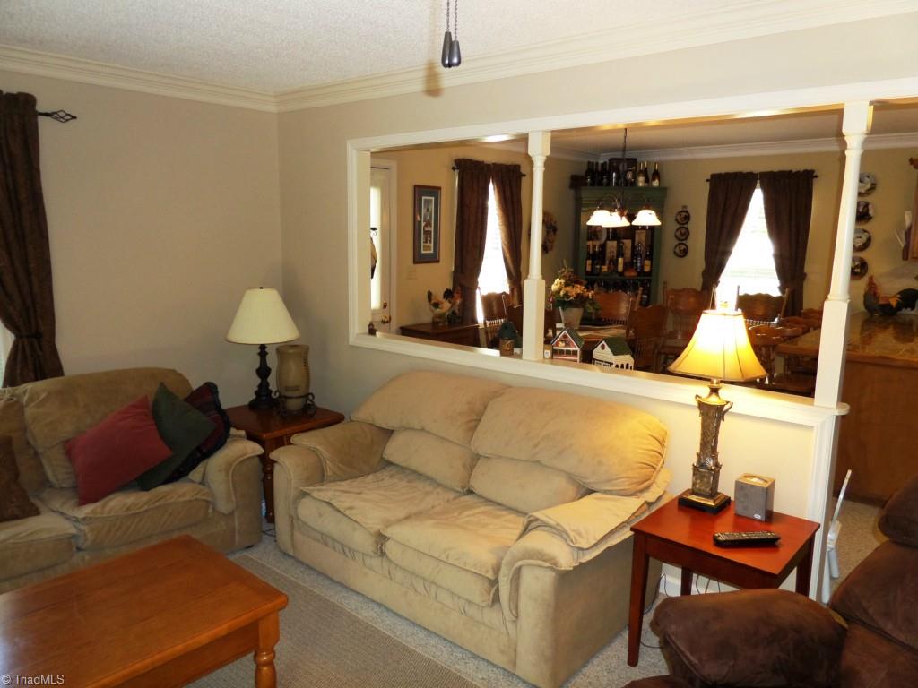 1880 Beckner Road Lexington, NC 27292 - Photo 7 of 30 View from the Den to the dining and kitchen area.