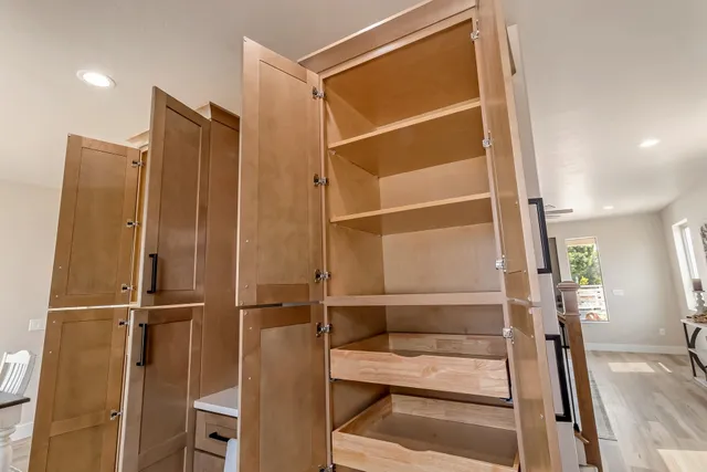 a view of walk in closet