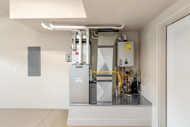 a view of storage and utility room