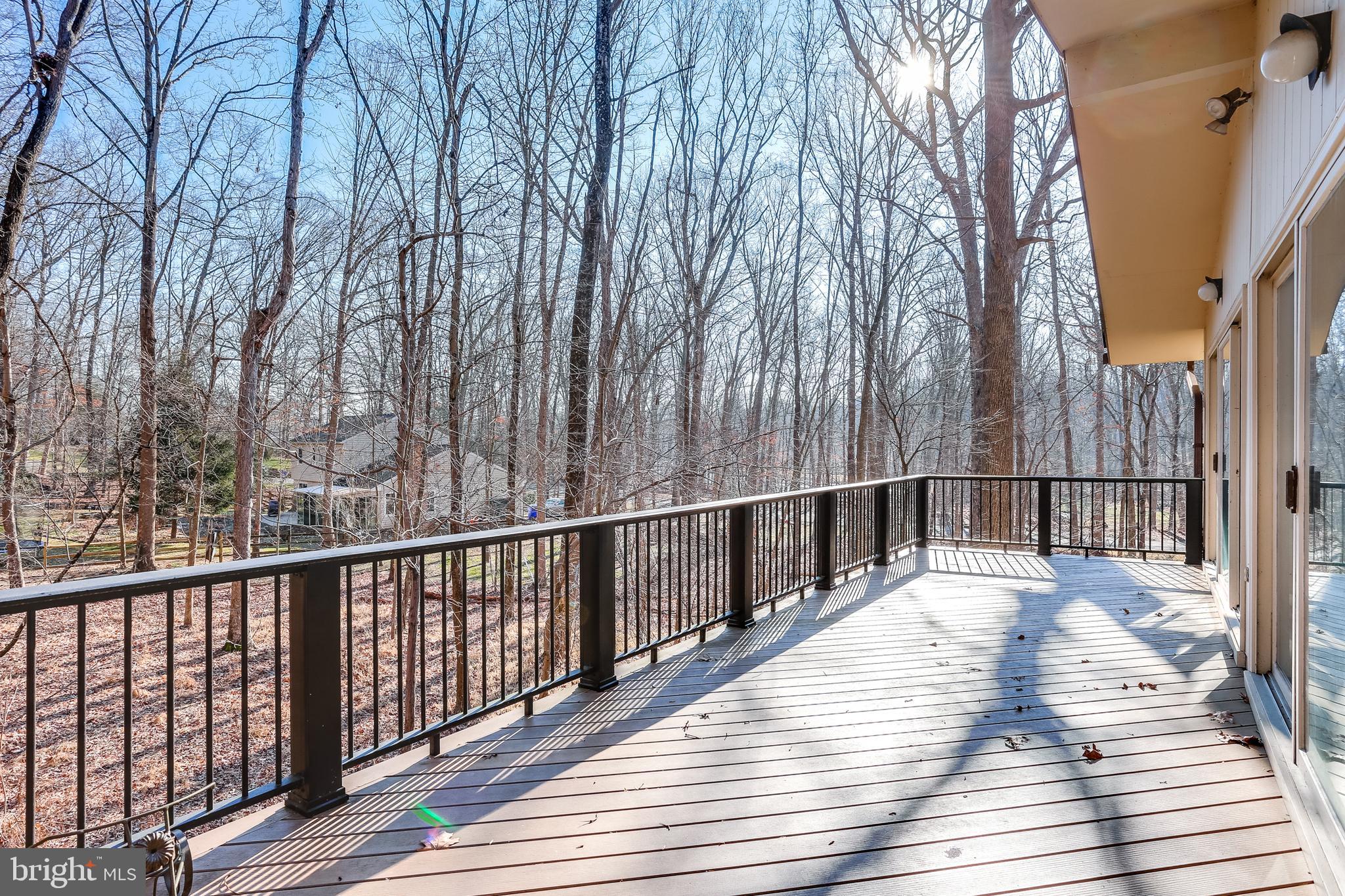 12302 Benson Branch Road Ellicott City, MD 21042 - Photo 36 of 43 Exterior Side - Upper Deck