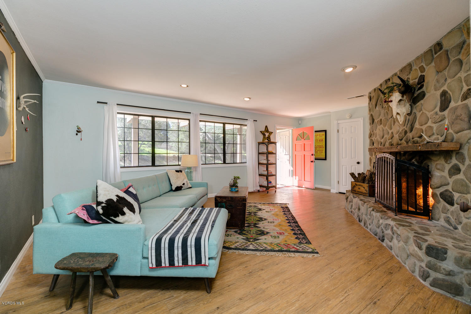 1111 Arcata Road Ojai, CA 93023 - Photo 6 of 27 Living Room Back View