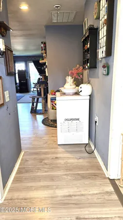 a view of a room with storage and utility