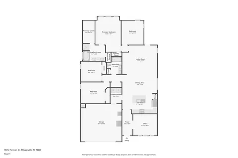 $415,000 | 19412 Forman Drive, Pflugerville, TX 78660