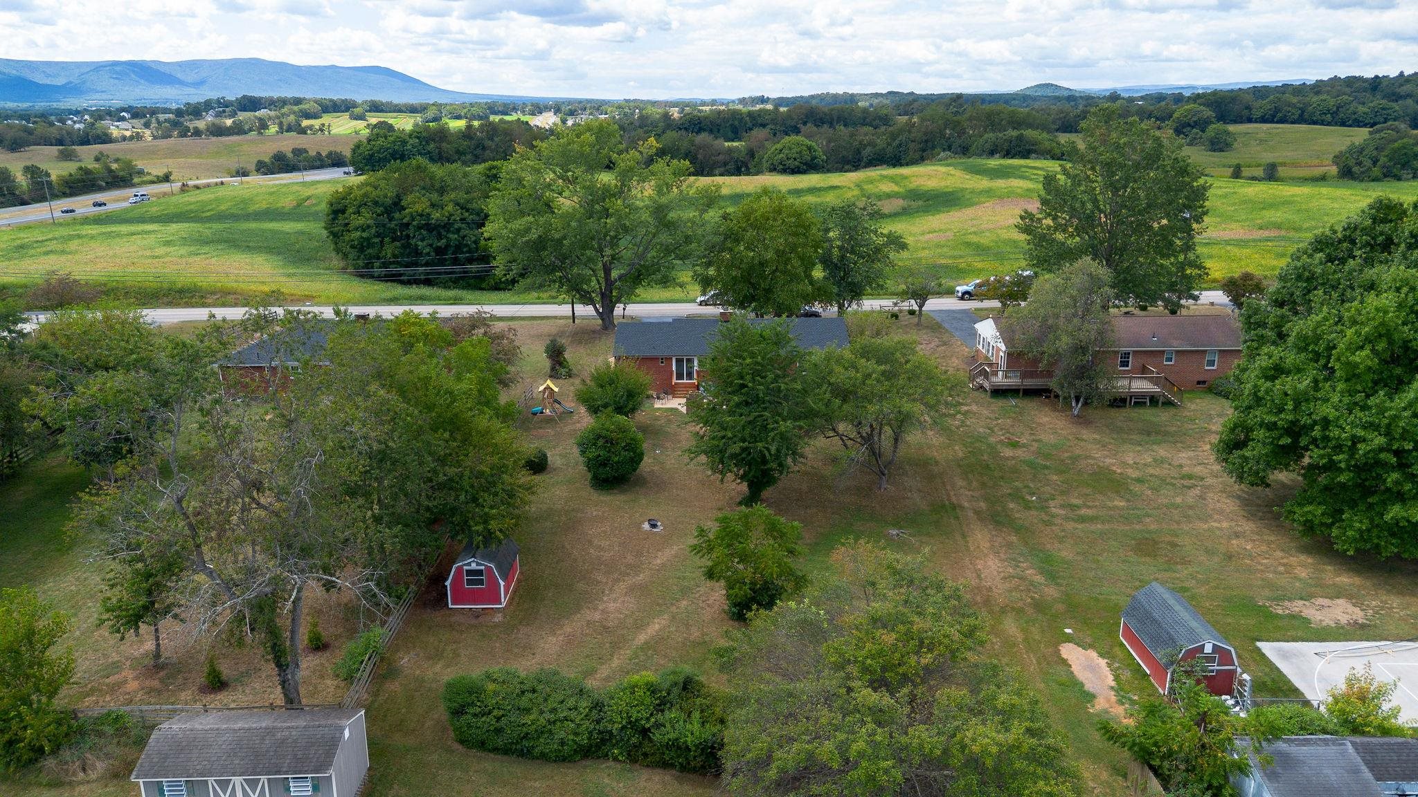 1064 Ladd Road Waynesboro, VA 22980 - Photo 43 of 51 a view of a garden with a lake