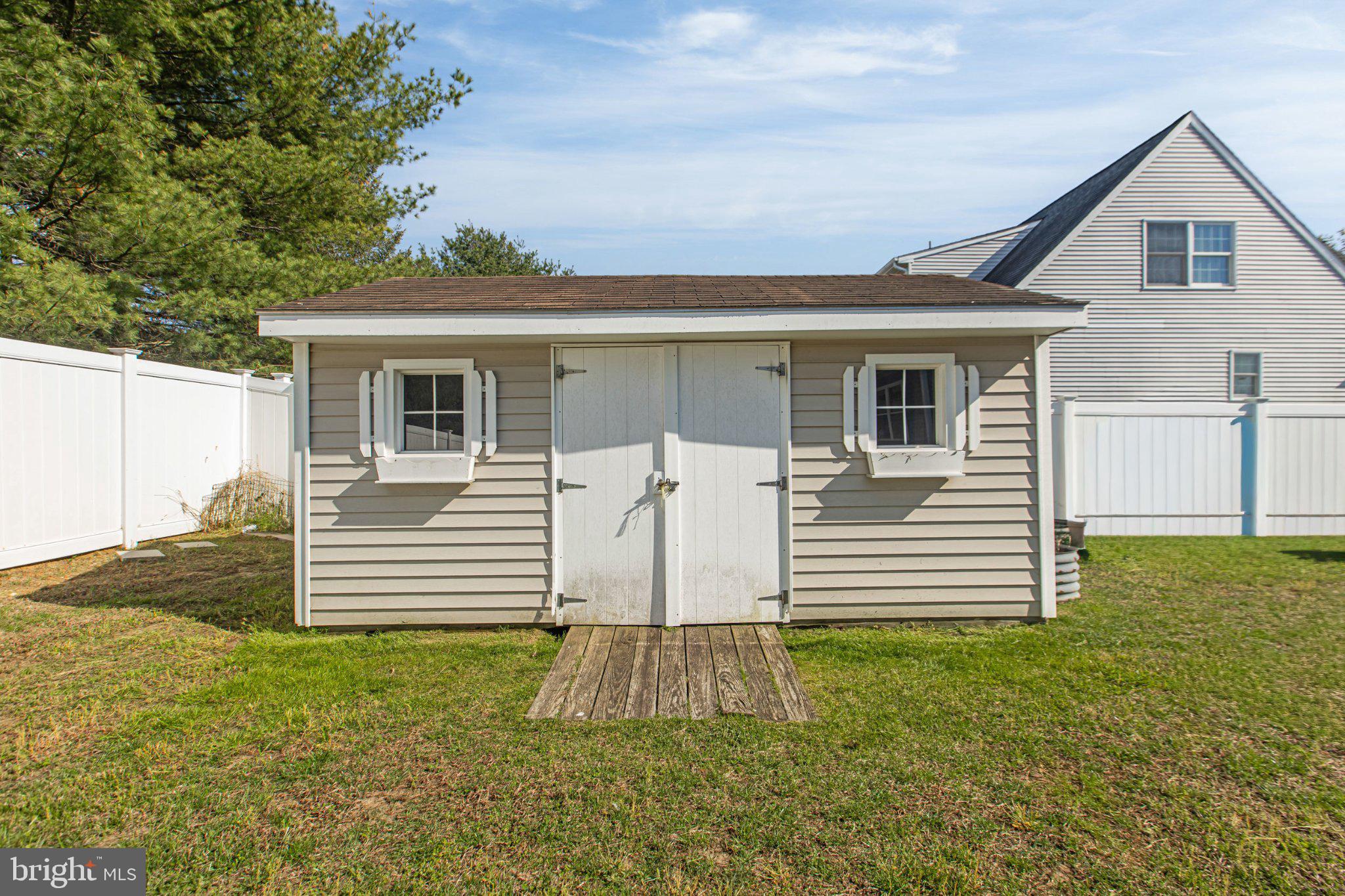 114 Sunset Drive Mount Royal, NJ 08061 - Photo 53 of 74 Charming garden shed with rustic appeal.