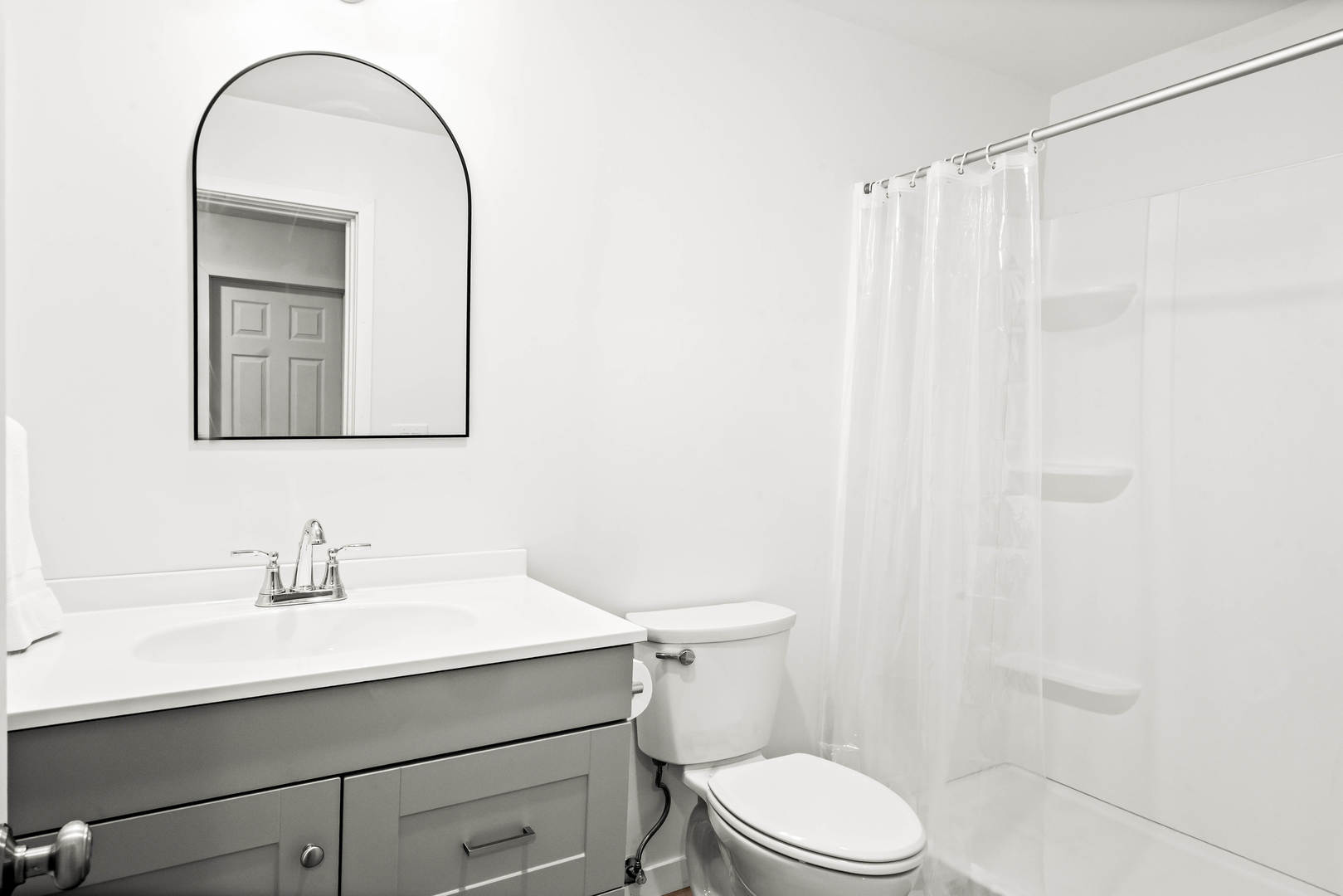 3615 Silverado Trail Normal, IL 61761 - Photo 31 of 37 a bathroom with a sink a toilet and a mirror