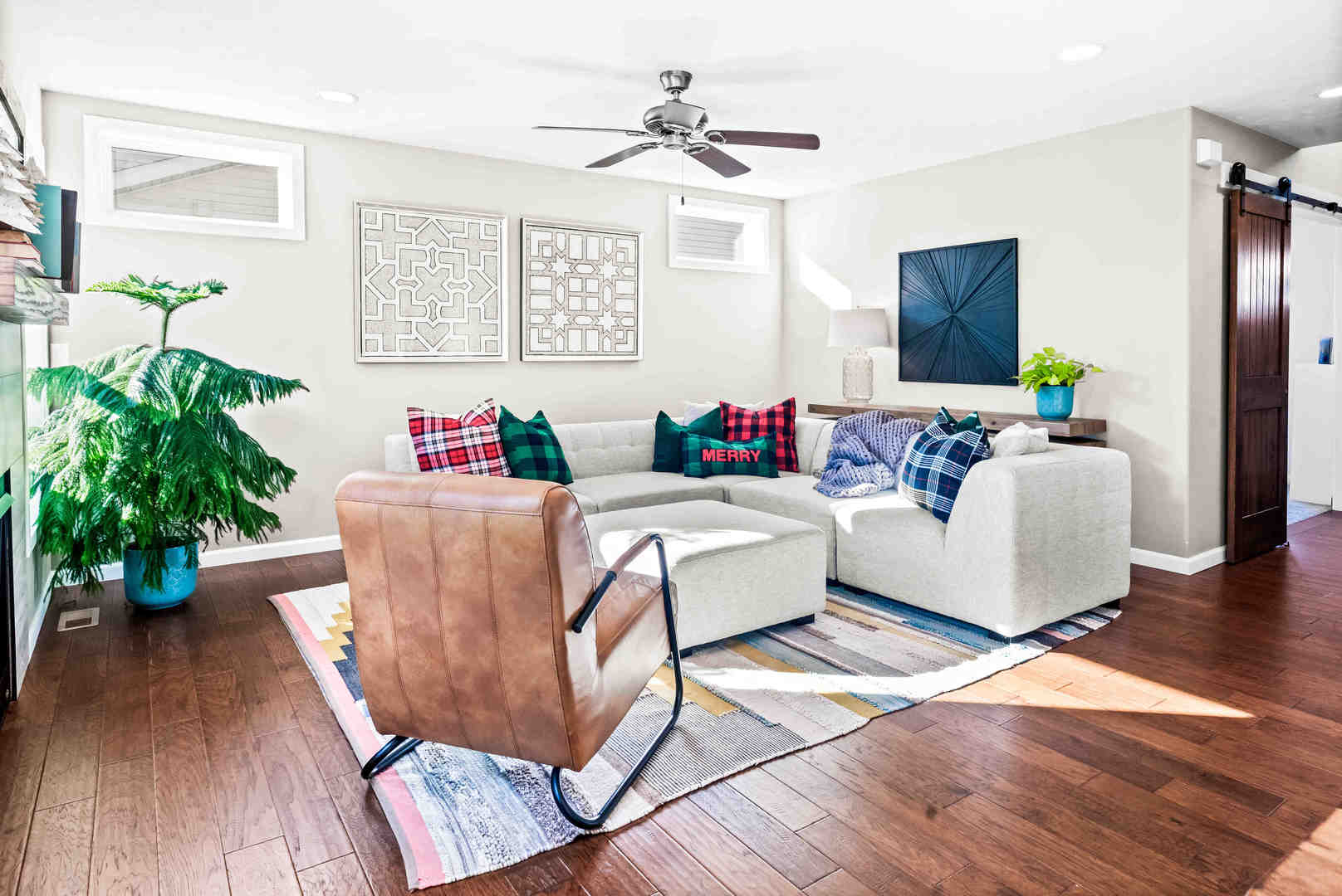 3615 Silverado Trail Normal, IL 61761 - Photo 7 of 37 a living room with furniture and a potted plant