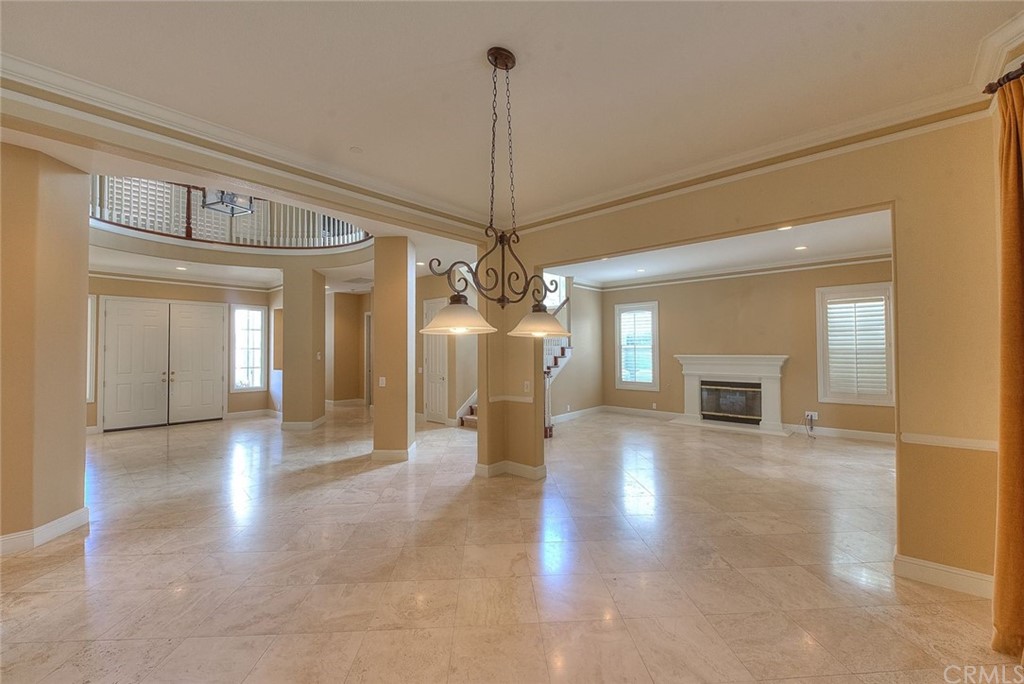16 Bent Oak Coto de Caza, CA 92679 - Photo 21 of 56 a view of a hallway with furniture and chandelier