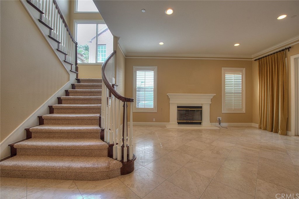 16 Bent Oak Coto de Caza, CA 92679 - Photo 51 of 56 a view of entryway and hall with a fireplace