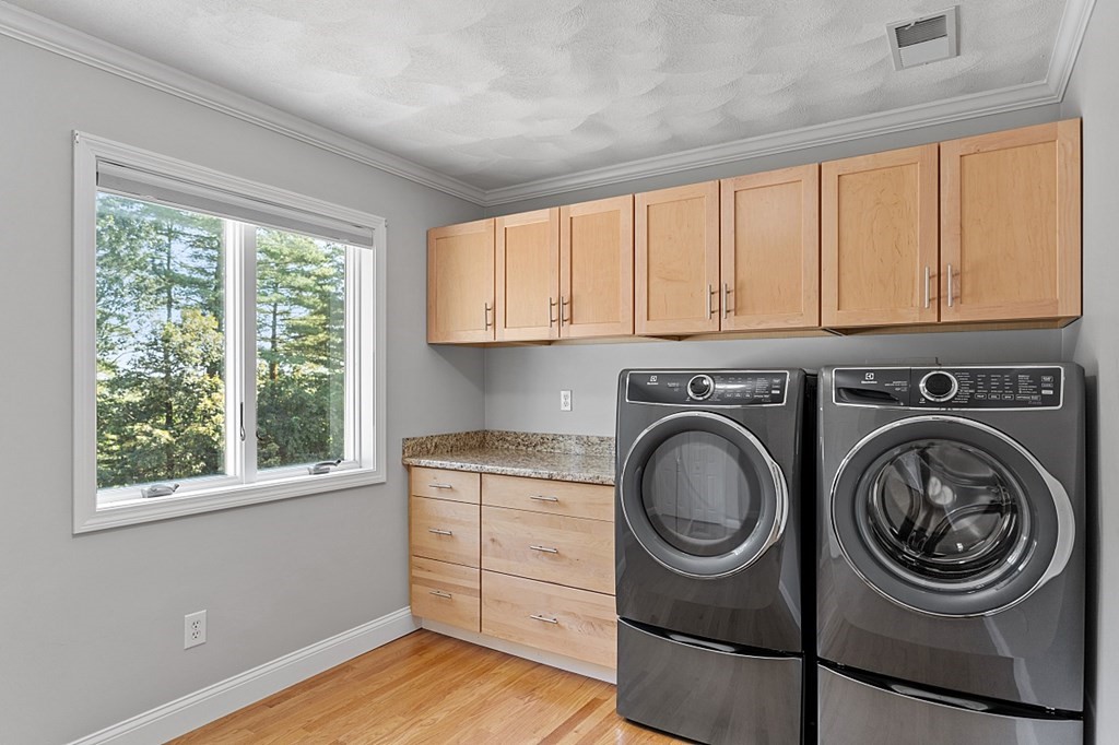 83 Weldon Farm Road Rowley, MA 01969 - Photo 25 of 41 a utility room with sink dryer and washer