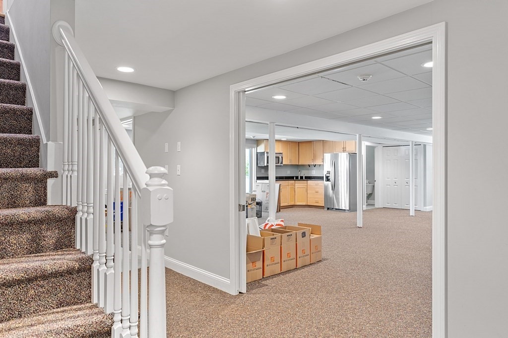 83 Weldon Farm Road Rowley, MA 01969 - Photo 30 of 41 a view of a hallway with staircase