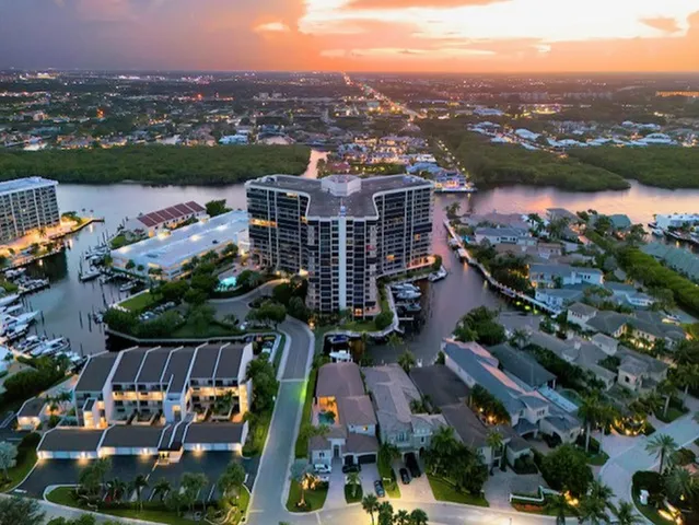 a front view of a building