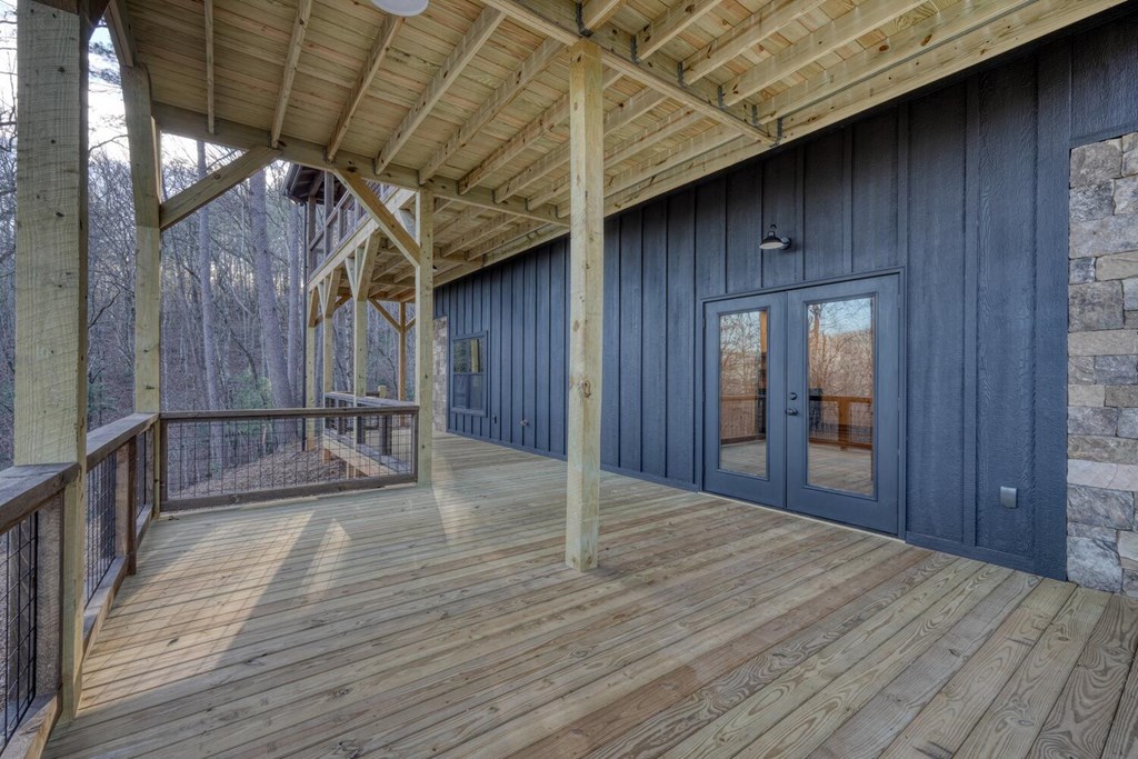 250 Wolfcreek Road Mineral Bluff, GA 30559 - Photo 52 of 59 a view of a backyard of a house