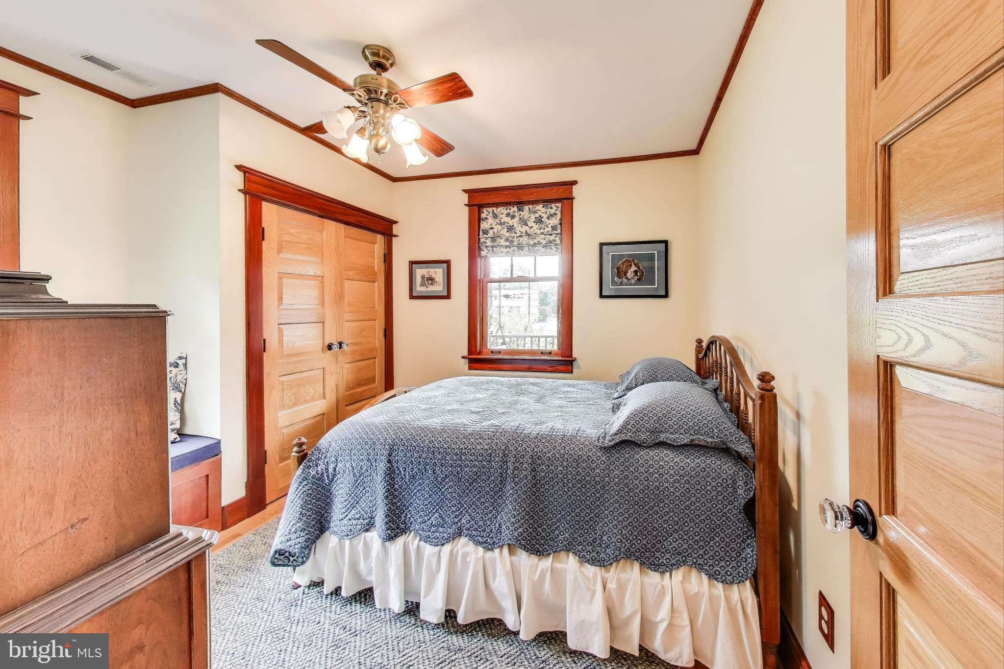 2400 Valley Way Cheverly, MD 20785 - Photo 20 of 42 Front bedroom with classic wood accents.