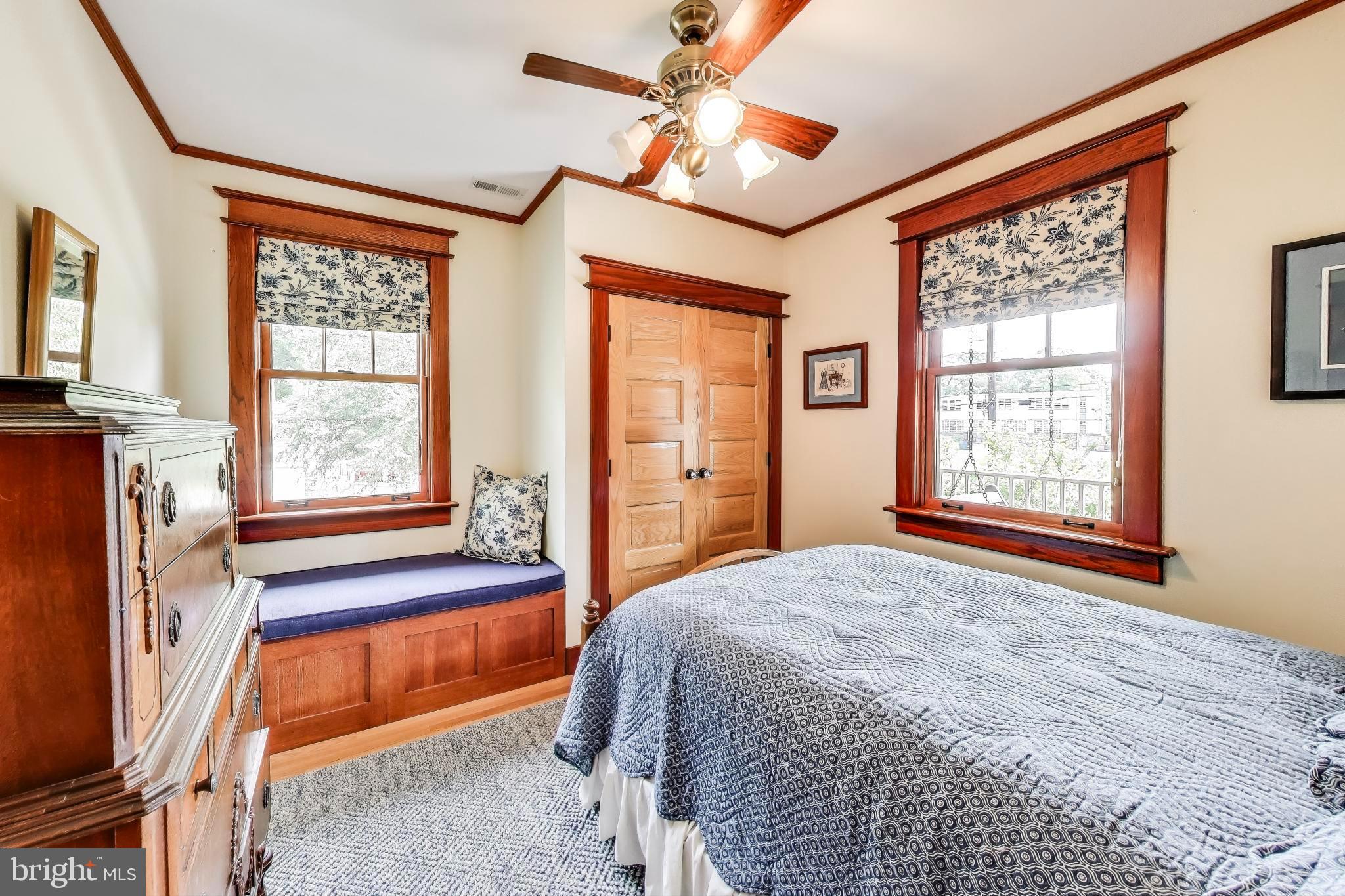 2400 Valley Way Cheverly, MD 20785 - Photo 21 of 42 Front bedroom with classic wood accents.