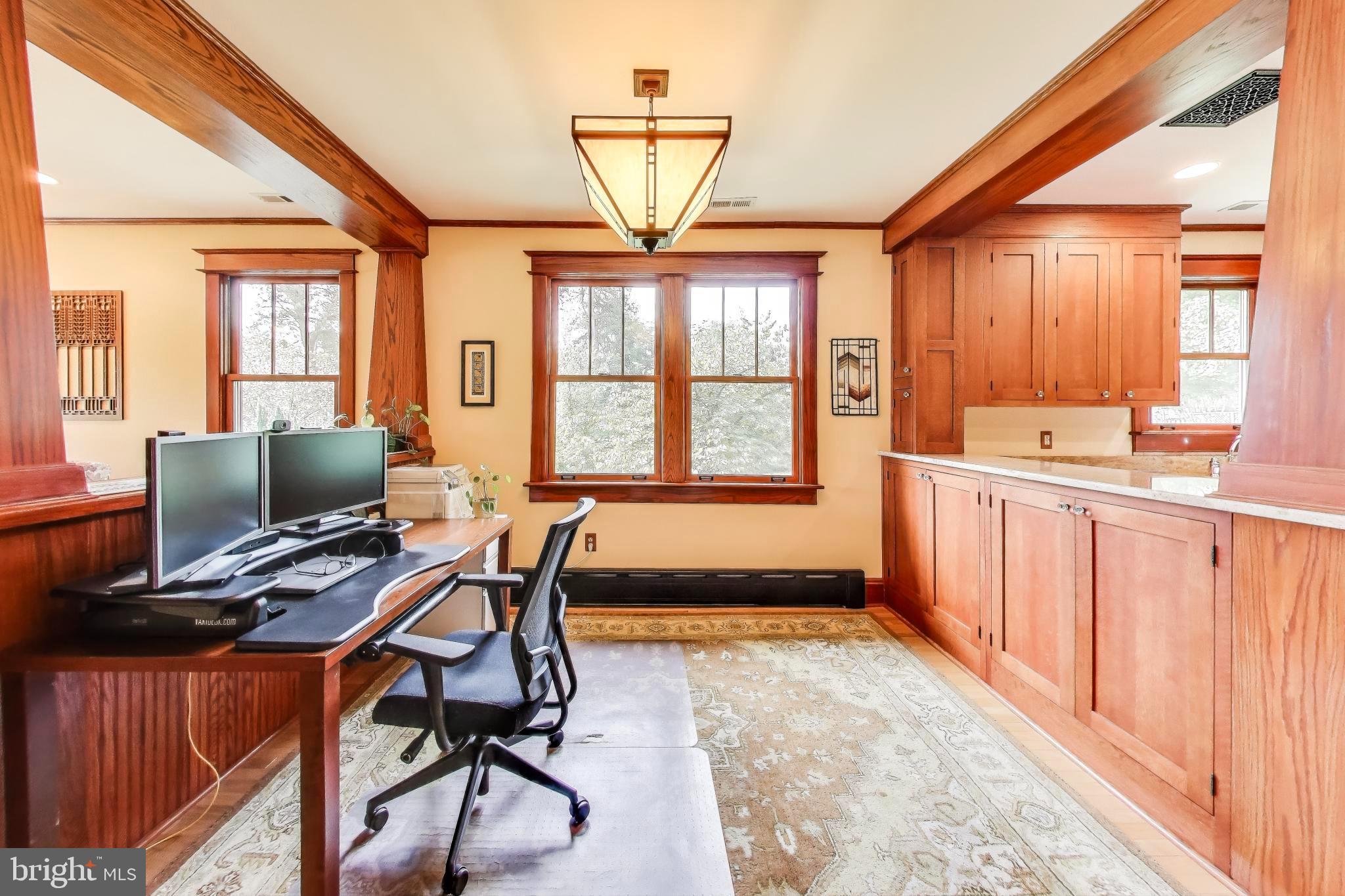 2400 Valley Way Cheverly, MD 20785 - Photo 10 of 42 Elegant workspace with natural light.