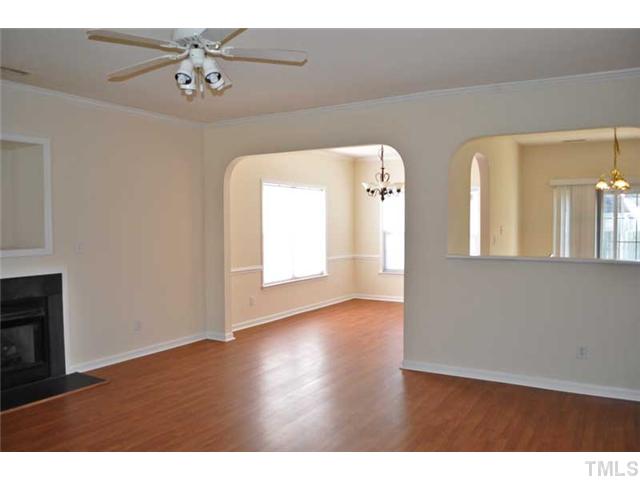 8501 Neuse Hunter Drive Raleigh, NC 27616 - Photo 3 of 16 a view of an empty room with wooden floor