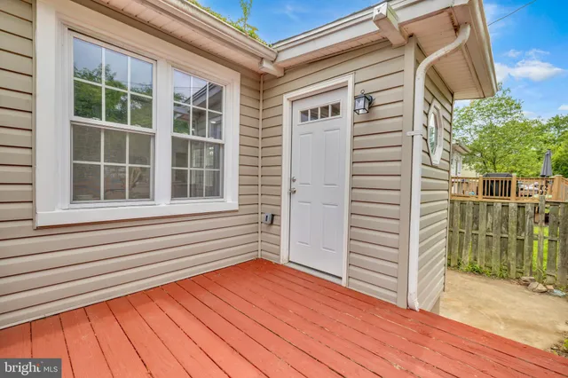 a view of a house with a balcony