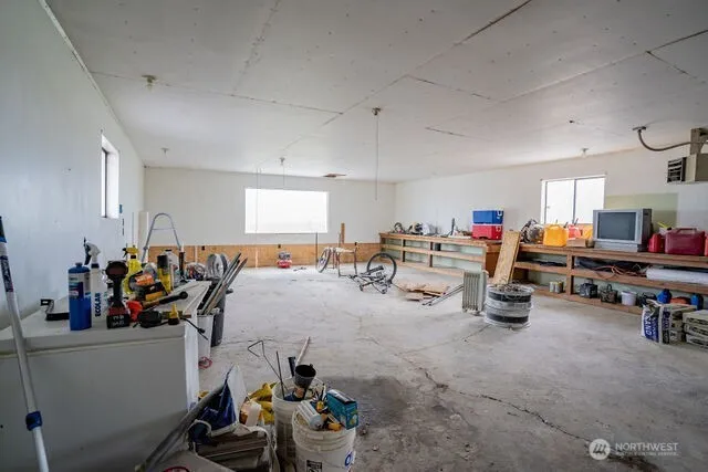 a group of people sitting in a room
