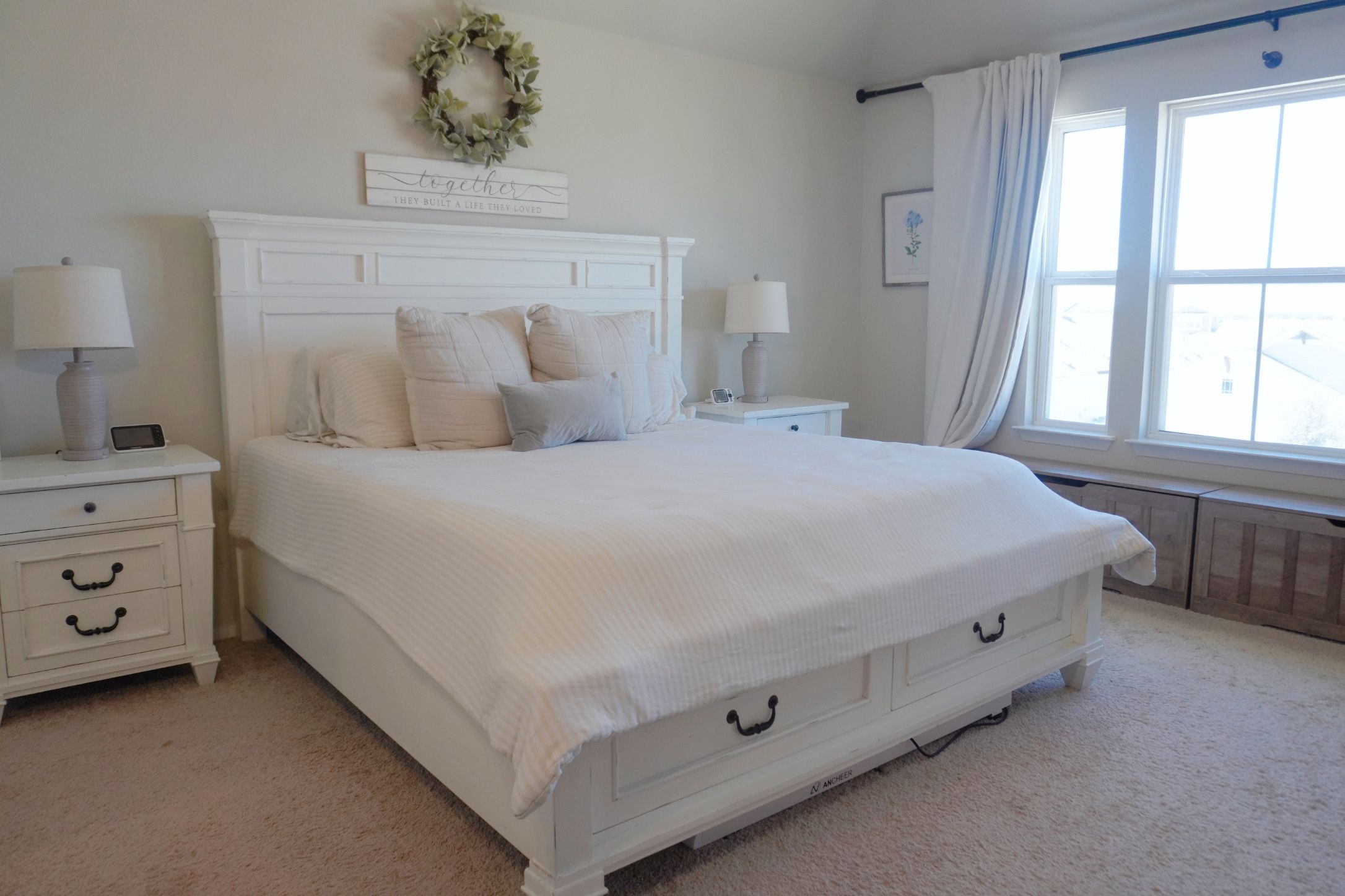 153 Blue Agate Court Jarrell, TX 76537 - Photo 15 of 20 a bedroom with a bed and a window