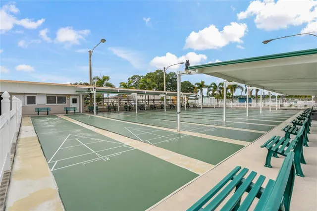 a view of a indoor basketball court