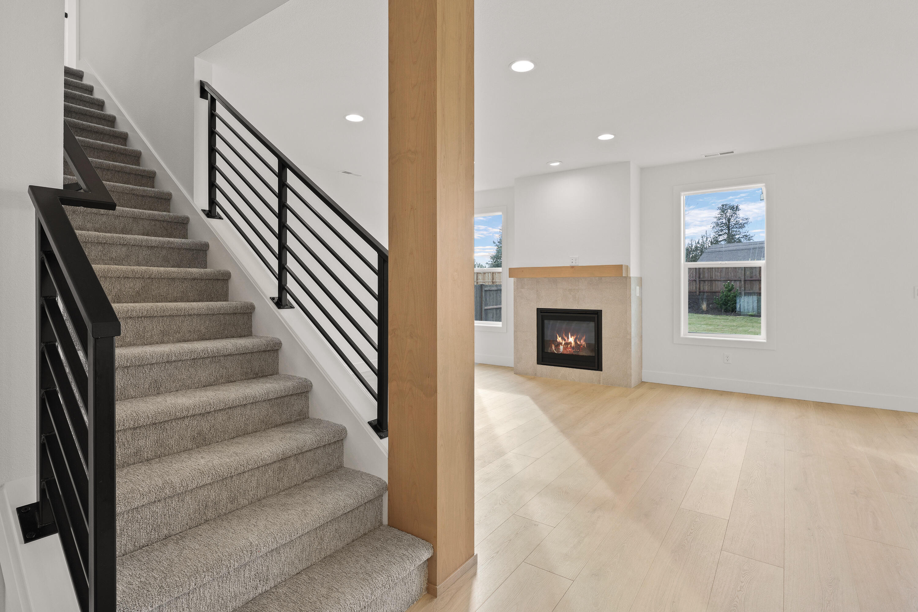4383 Southwest Rhyolite Place, Unit 22 Redmond, OR 97756 - Photo 10 of 44 a view of an entryway with staircase