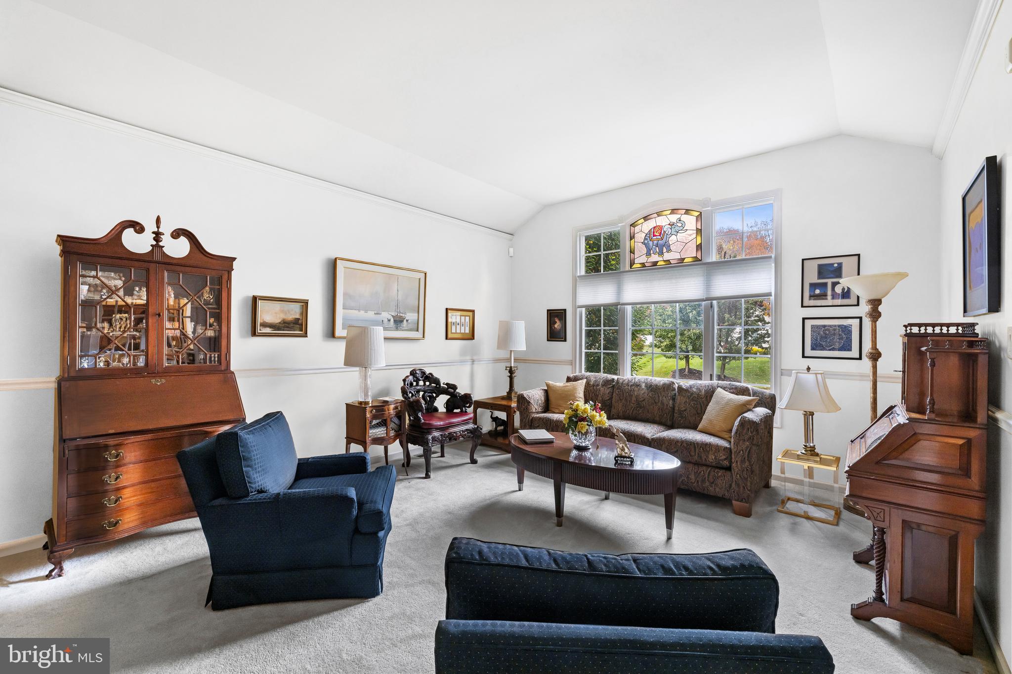 9 Jazz Way Mount Laurel, NJ 08054 - Photo 7 of 36 a living room with fireplace furniture and a flat screen tv