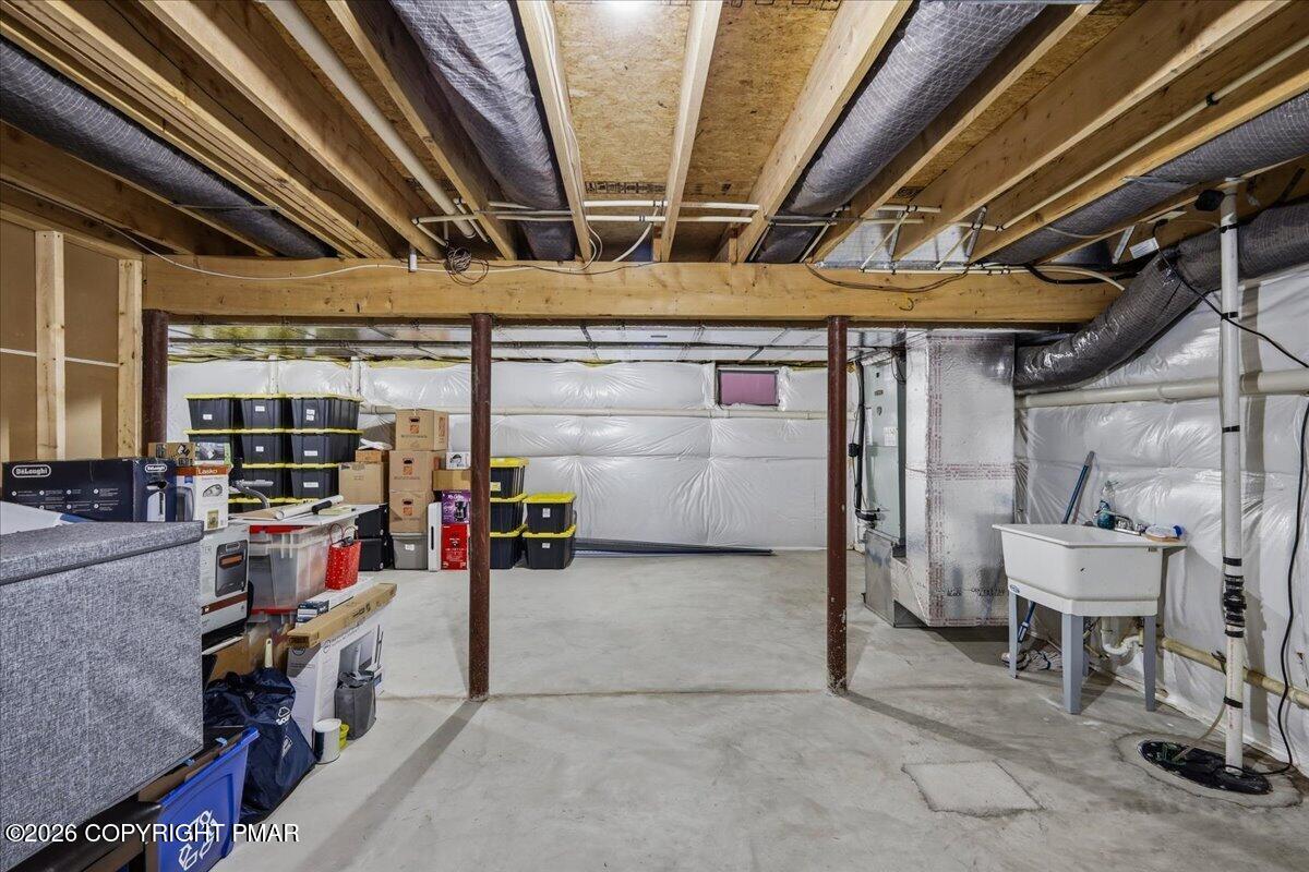 1212 North Whittaker Road Bushkill, PA 18324 - Photo 27 of 40 Basement