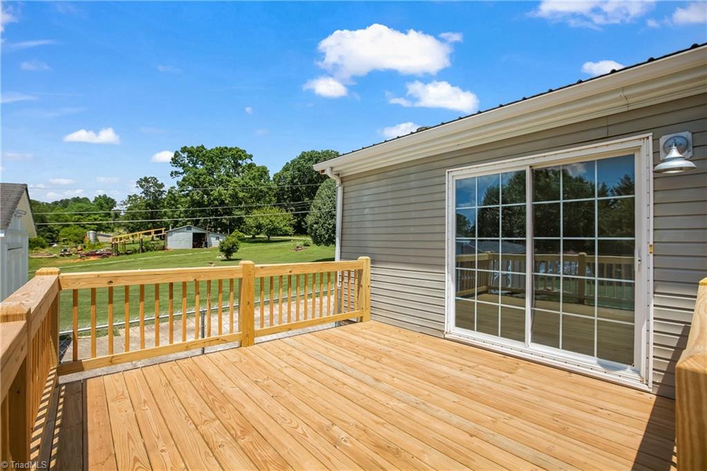 1540 Pinnacle Hotel Road Pinnacle, NC 27043 - Photo 30 of 45 New Deck off Den