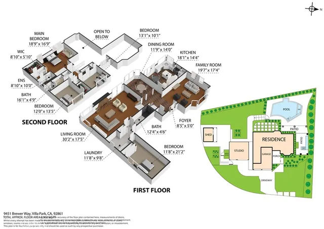 $2,299,888 | 9451 Brewer Way, Villa Park, CA 92861