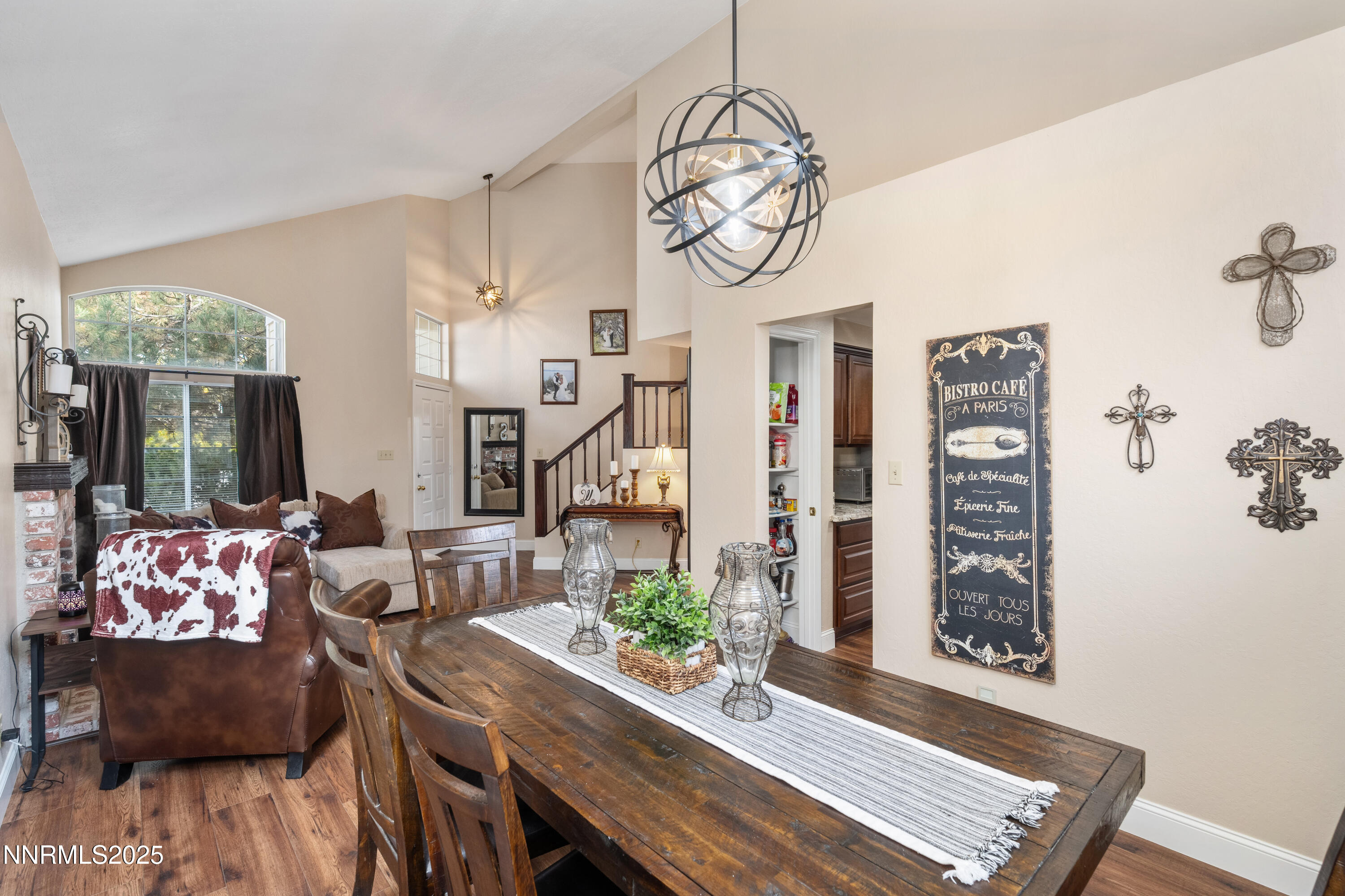 6310 Park Place Reno, NV 89523 - Photo 10 of 43 a view of a dining room with furniture window and wooden floor