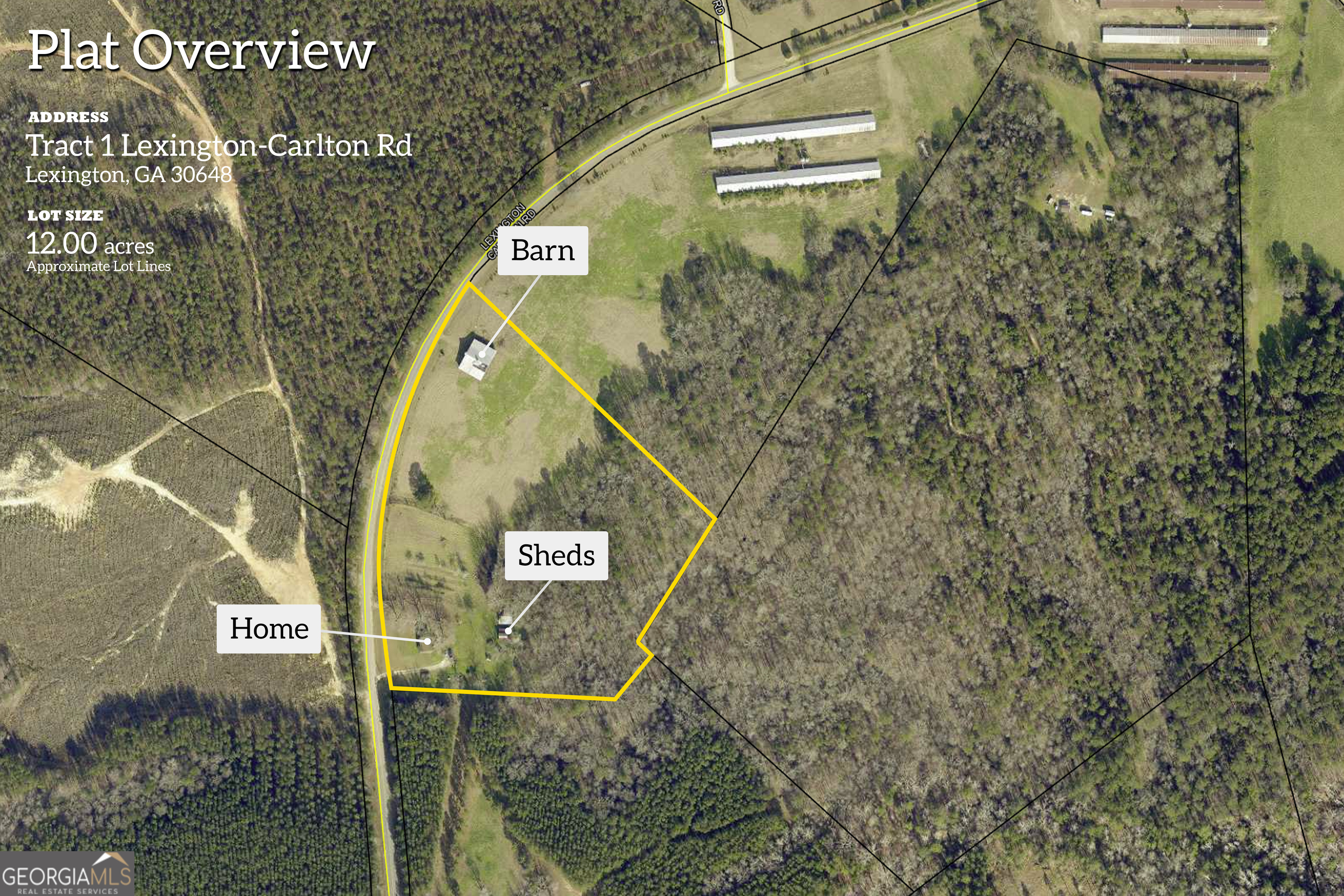 366 Lexington-Carlton Road Lexington, GA 30648 - Photo 20 of 20 a sign that is on the side of a building