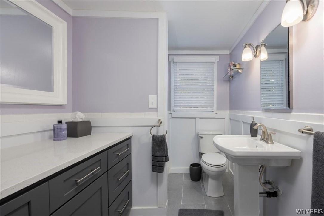 234 Ayer Road Amherst, NY 14221 - Photo 16 of 25 Second floor walk in shower and fabulous quartz co