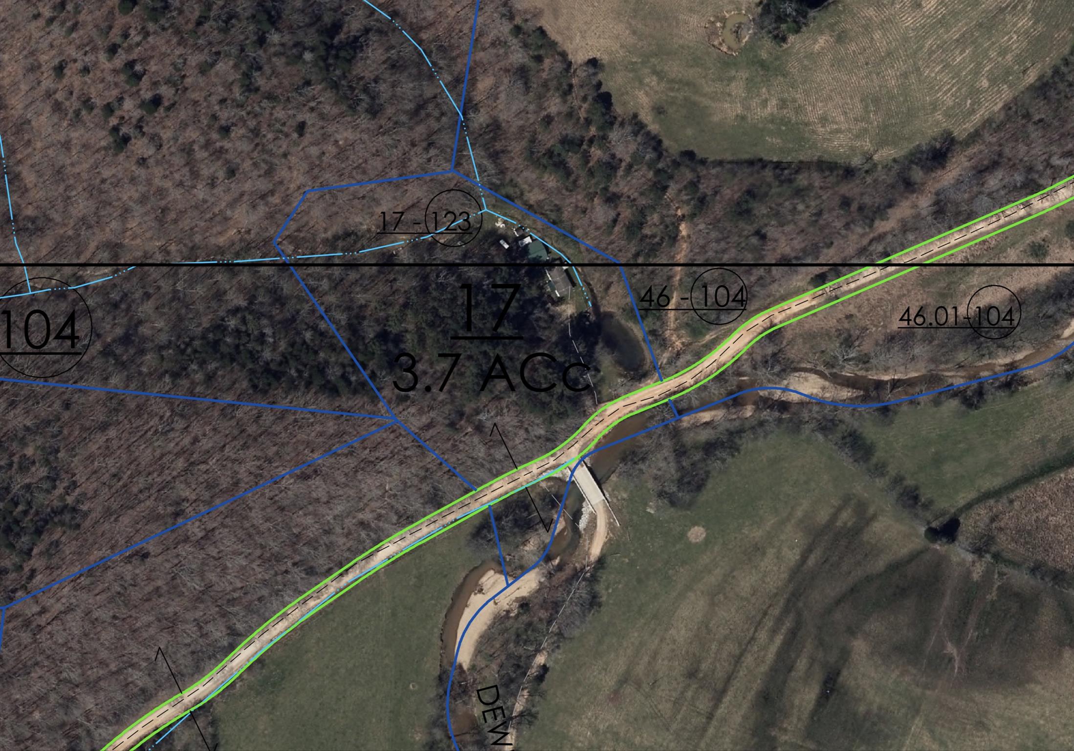 742 Sulphur Creek Road Centerville, TN 37033 - Photo 18 of 18 Aerial Property Map