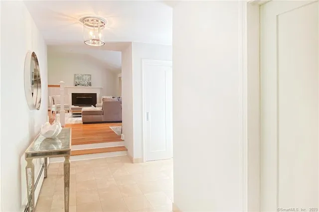 a view of a living room