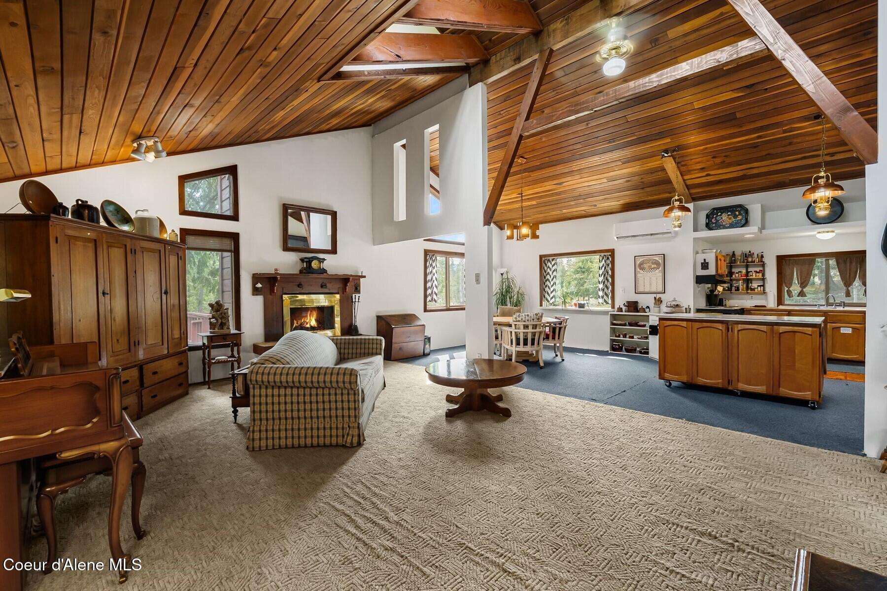 177 Hawkins Spur Road Sagle, ID 83860 - Photo 42 of 70 Beautiful Wood Vaulted Ceilings