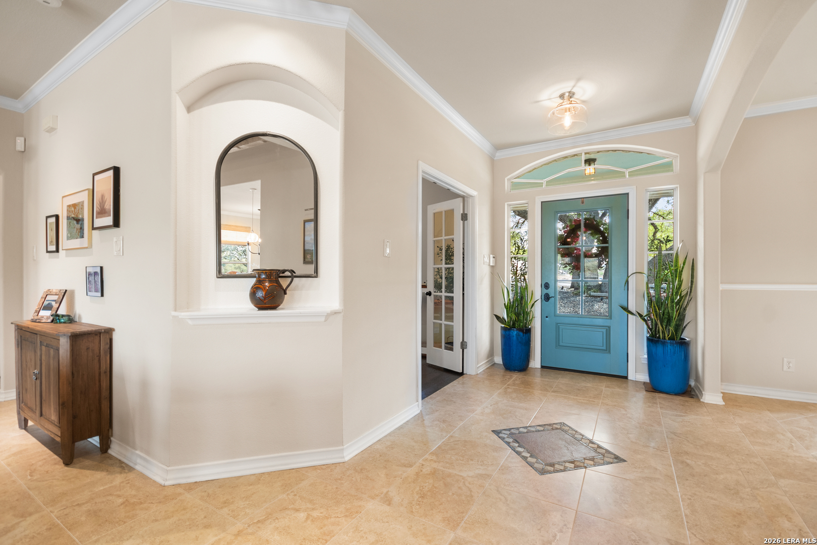 108 Jackrabbit Circle Boerne, TX 78006 - Photo 14 of 50 a view of an entryway with wooden floor