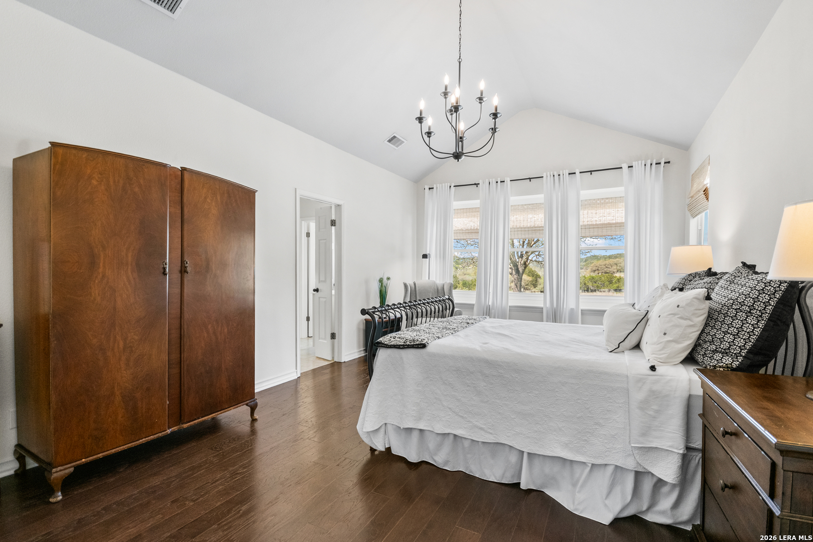 108 Jackrabbit Circle Boerne, TX 78006 - Photo 30 of 50 a bedroom with bed and window