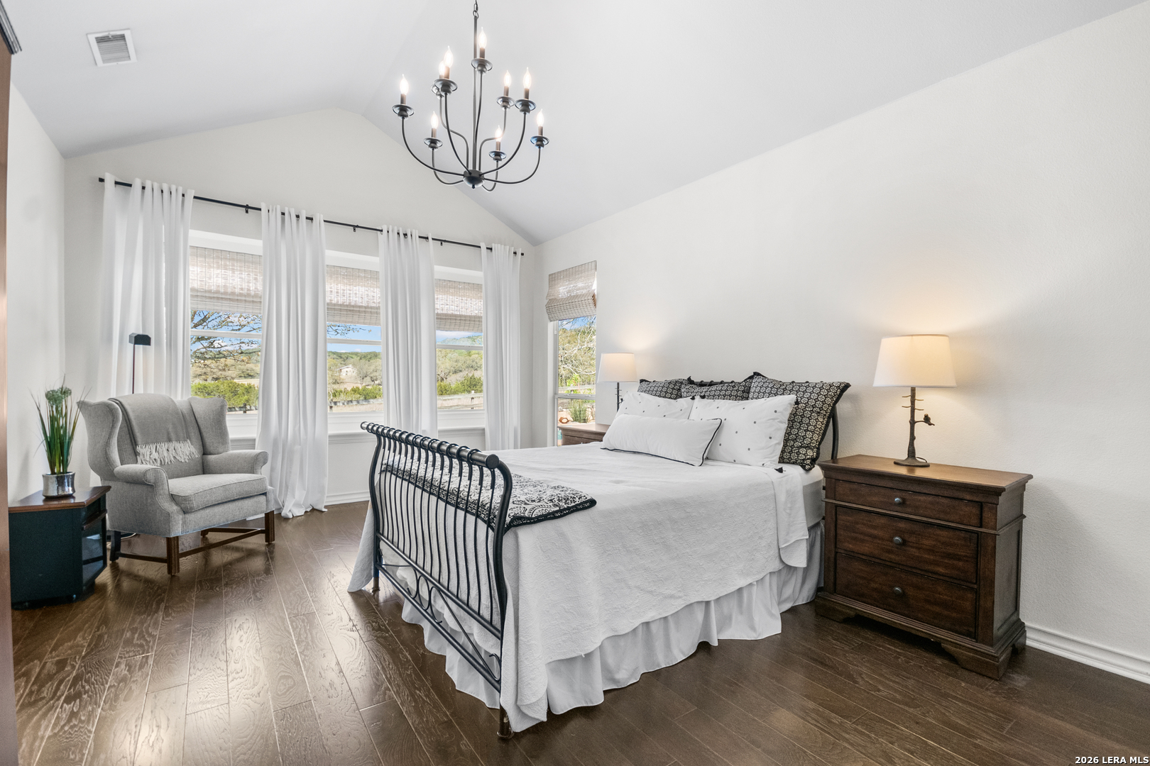 108 Jackrabbit Circle Boerne, TX 78006 - Photo 31 of 50 a bedroom with bed and windows