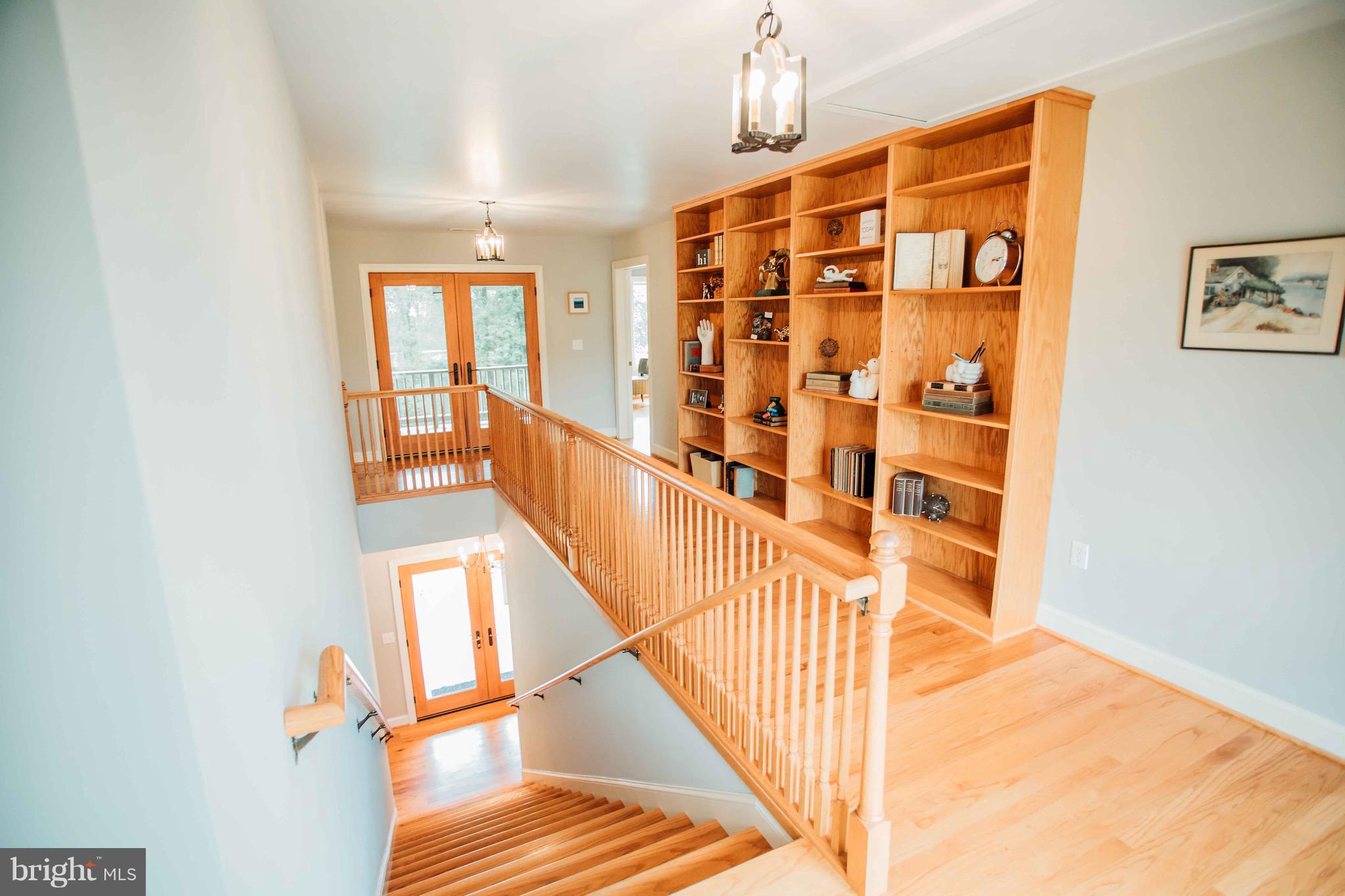 289 Rabbits Rest Lane Shepherdstown, WV 25443 - Photo 32 of 57 Upstairs hall w/ built in bookcases