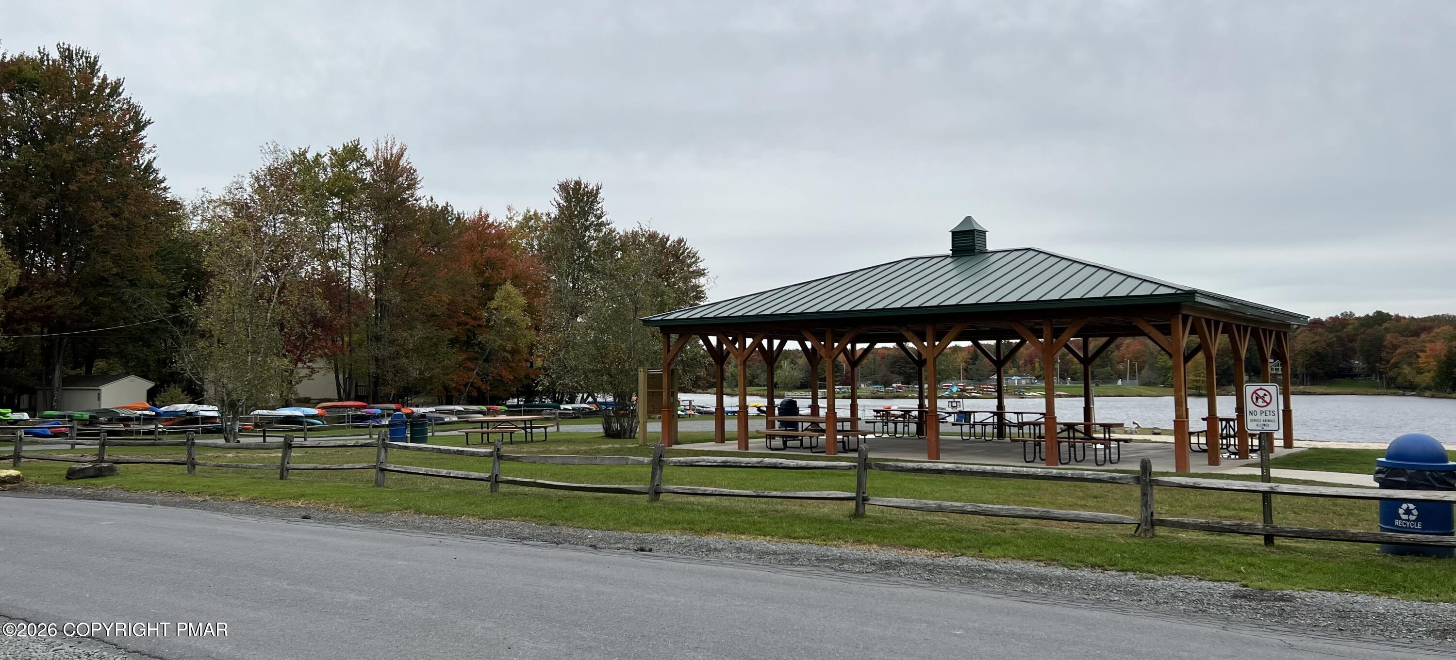 136 Michigana Drive Pocono Lake, PA 18347 - Photo 34 of 39 beach 3 pavillion