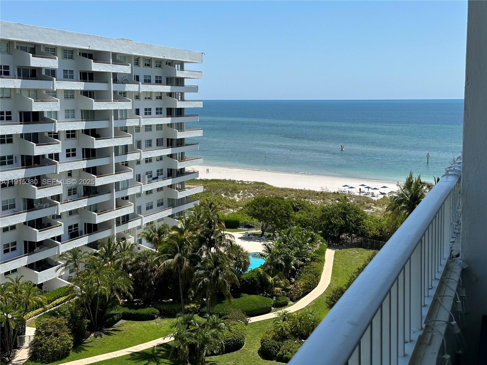 199 Ocean Ln Drive, Unit 1004 Key Biscayne, FL 33149 - Photo 2 of 12 a view of building from balcony