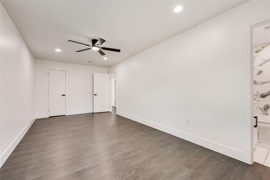 13827 Hiram Road Wills Point, TX 75169 - Photo 23 of 39 a view of an empty room with a ceiling fan