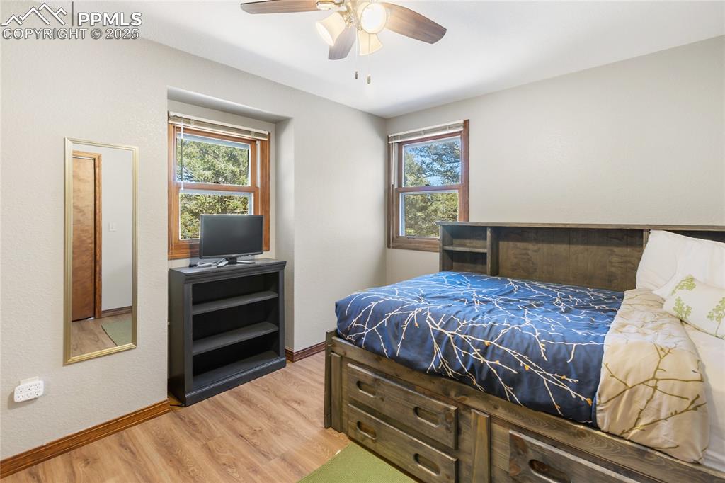 356 Spring Valley Drive Divide, CO 80814 - Photo 28 of 50 a bedroom with a bed and a window