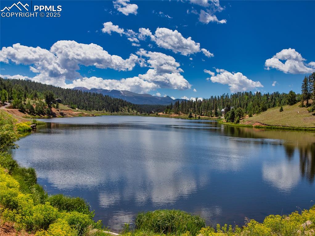 356 Spring Valley Drive Divide, CO 80814 - Photo 48 of 50 a view of a lake with a city